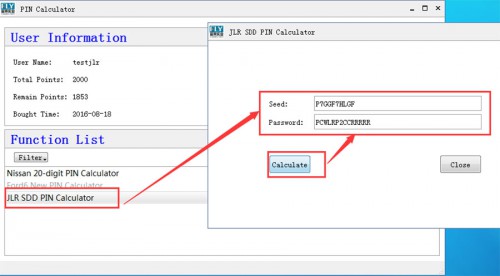 New Arrivals JLR SDD Coded Access Password with 100 Times Online Activation