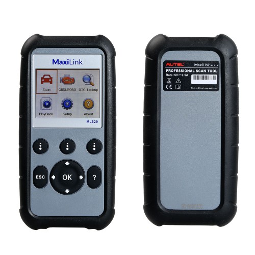 [US/EU/UK Ship] Autel MaxiLink ML629 ABS/Airbag/AT/Engine Code Reader Scanner CAN OBDII Diagnostic Tool