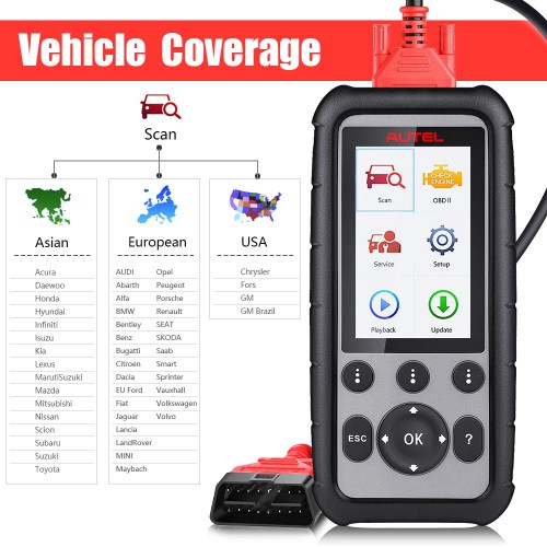 [Ship from US/UK/EU] Original Autel MaxiDiag MD806 Pro Full System Diagnostic Tool OBD2 Scanner same function as MD808 Pro Free Update