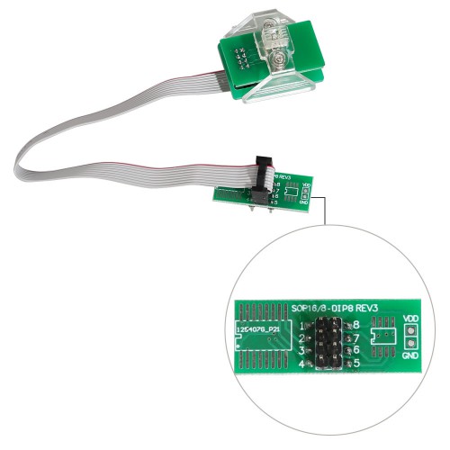 OEM 8Pin Adapter Anti-theft Data Reading Adapter for BMW FEM-BDC 95128/95256 Work with VVDI PROG and CG Pro/UUSP UPA USB/Orange 5 (UK Ship No Tax)
