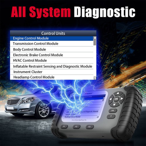 [US/UK/EU Ship] VIDENT iAuto708 Full System All Make Scan Tool engine/transmission,ABS/Airbag,instrument/steering wheel/oil light/reset/EPB