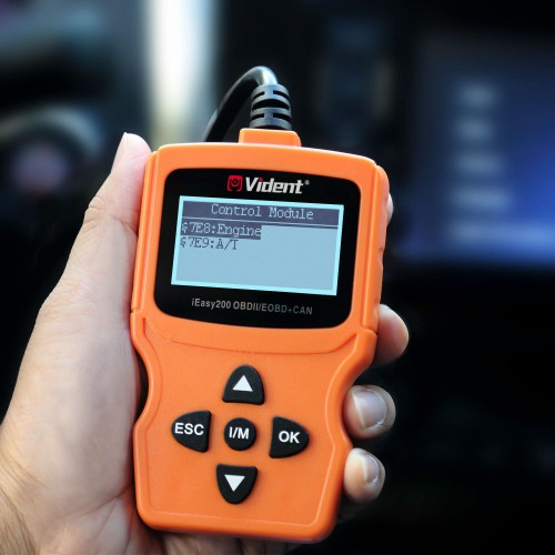 VIDENT iEasy200 OBDII/EOBD+CAN Code Reader for Vehicle Checking Engine Light Car Diagnostic Scan Tool