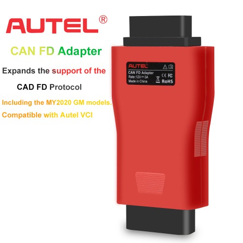 Original Autel CAN FD Adapter Global work with MS906/MS906BT/808 Free Shipping