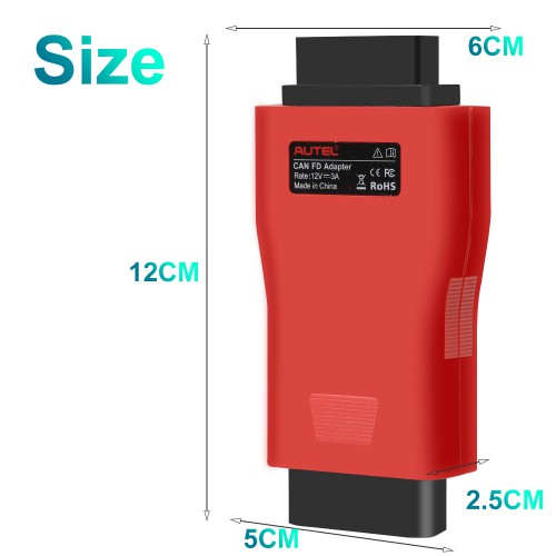 Original Autel CAN FD Adapter Global work with MS906/MS906BT/808 Free Shipping