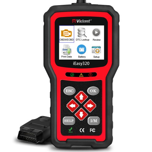 VIDENT iEasy320 OBDII/EOBD+CAN Code Reader free shipping