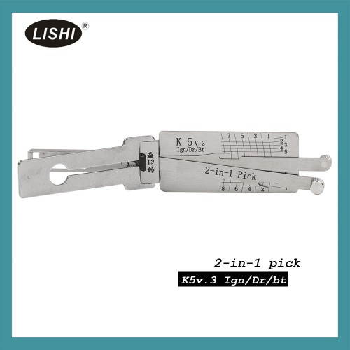 LISHI K5 2 in 1 Auto Pick and Decoder