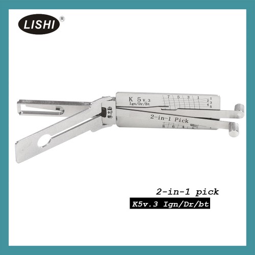 LISHI K5 2 in 1 Auto Pick and Decoder
