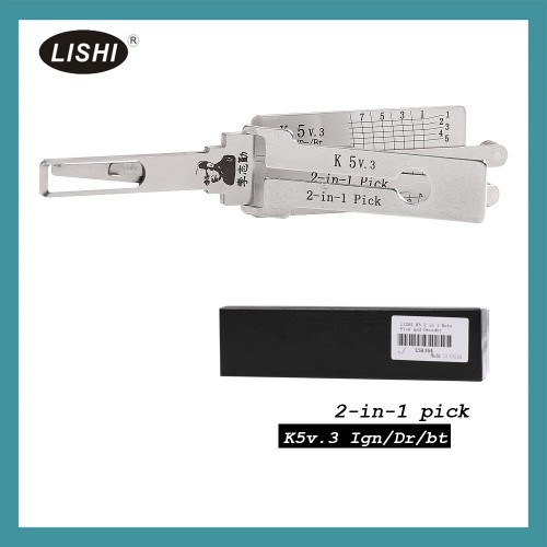 LISHI K5 2 in 1 Auto Pick and Decoder