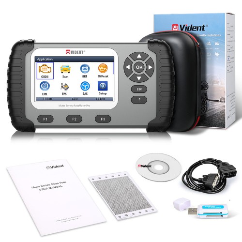 VIDENT iAuto708 Lite Professional Four System Scan Tool ENGINE,AT,ABS,SRS OBDII Scanner Car Diagnostic Tool