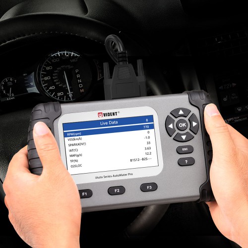 VIDENT iAuto708 Lite Professional Four System Scan Tool ENGINE,AT,ABS,SRS OBDII Scanner Car Diagnostic Tool