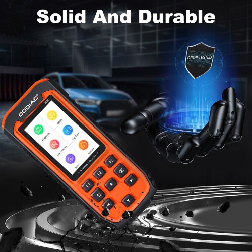 [US Ship Only] GODIAG GD201 Professional OBDII All-makes Full System Diagnostic Tool with 29 Service ABS Airbag Oil Light Reset