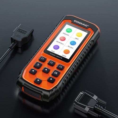[US Ship Only] GODIAG GD201 Professional OBDII All-makes Full System Diagnostic Tool with 29 Service ABS Airbag Oil Light Reset