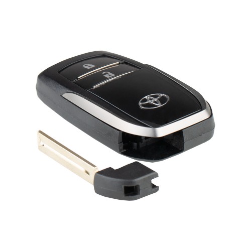 Key Shell for Toyota Highlander 1690 Type 2 Buttons with Logo Fit XM Smart Key 5pcs/lot