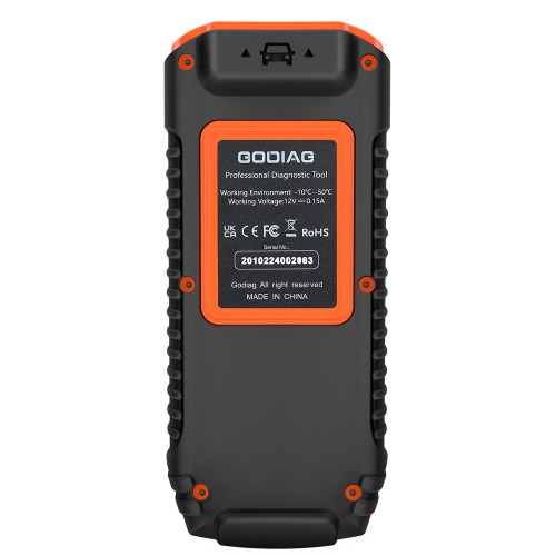 [US Ship Only] GODIAG GD201 Professional OBDII All-makes Full System Diagnostic Tool with 29 Service ABS Airbag Oil Light Reset