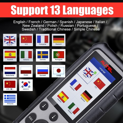 [Ship from US/UK/EU] Original Autel MaxiDiag MD806 Pro Full System Diagnostic Tool OBD2 Scanner same function as MD808 Pro Free Update