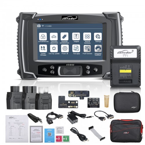 Lonsdor K518ISE Key Programmer Support VW 4th 5th IMMO BMW FEM/EDC Toyota H Chip