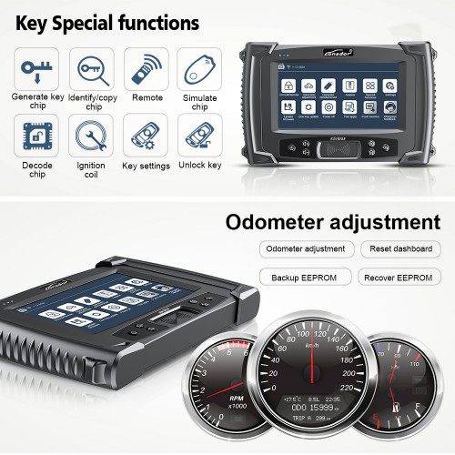 Lonsdor K518ISE Key Programmer Support VW 4th 5th IMMO BMW FEM/EDC Toyota H Chip