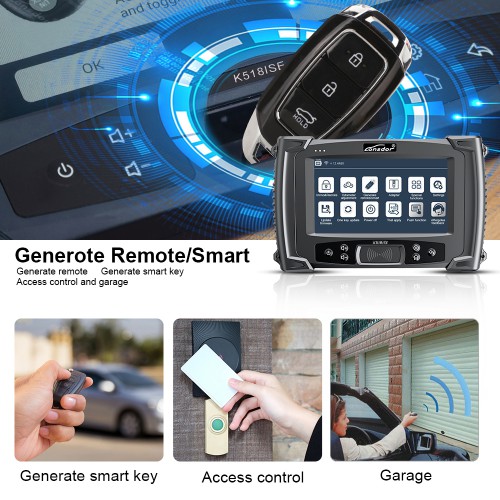 Lonsdor K518ISE Key Programmer Support VW 4th 5th IMMO BMW FEM/EDC Toyota H Chip