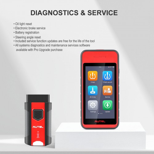 [US Ship Only] AUTEL MaxiTPMS ITS600 TPMS Relearn Tool Support Sensor Relearn/ Activation/ Programming