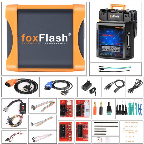 FoxFlash Master Version Super Strong ECU TCU Clone and Chip Tuning Tool Support Checksum with Auto Checksum WinOLS 4.70 Damos2020 Get Free Gifts