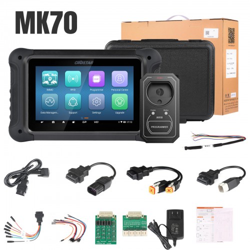 OBDSTAR MK70 Motorcycle Immobilizer Programming Device Motorcycle Key Programming Make Key Read Pincode with Original Key