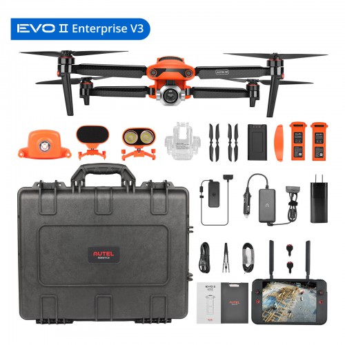 Autel EVO II Dual640T RTK 8K Drone Dual Cameras F/2.8-F11 36min Max Flight Time Thermal Imaging High Resolution High Precision