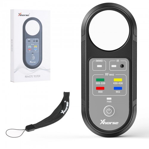 XHORSE XDRT20 Frequency Tester for Infrared Signal Detection Support 315MHZ 433MHZ 868MHZ 902MHZ and other main frequency bands