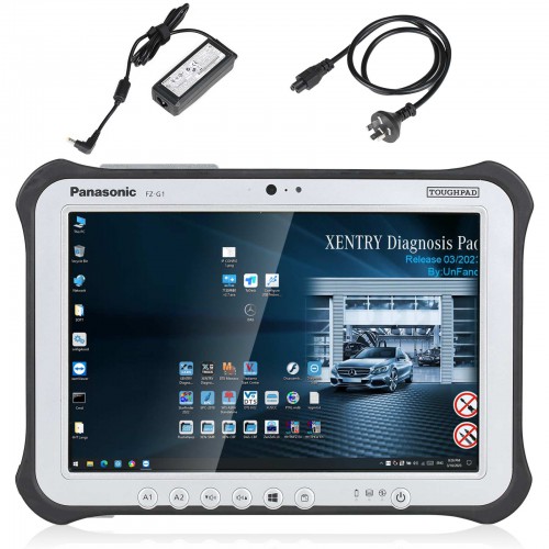 Second-hand Panasonic FZ-G1 I5 4rd generation Tablet 8G without Hard Disk