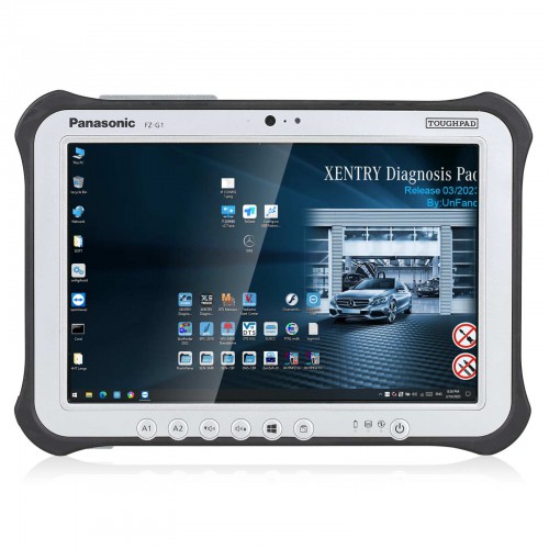 Second-hand Panasonic FZ-G1 I5 4rd generation Tablet 8G without Hard Disk