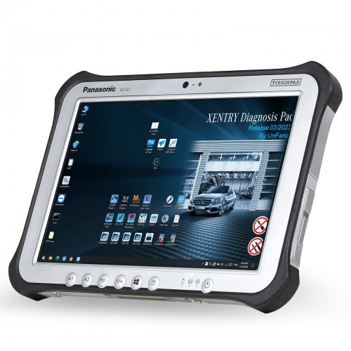 Second-hand Panasonic FZ-G1 I5 4rd generation Tablet 8G without Hard Disk
