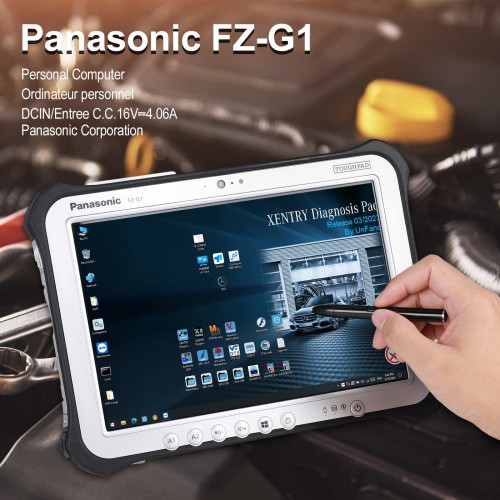 Second-hand Panasonic FZ-G1 I5 4rd generation Tablet 8G without Hard Disk
