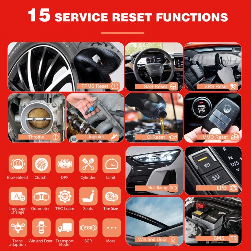 KINGBOLEN EDIAG Full System OBD2 Diagnostic Tool with All Brands License Free Update for One Year