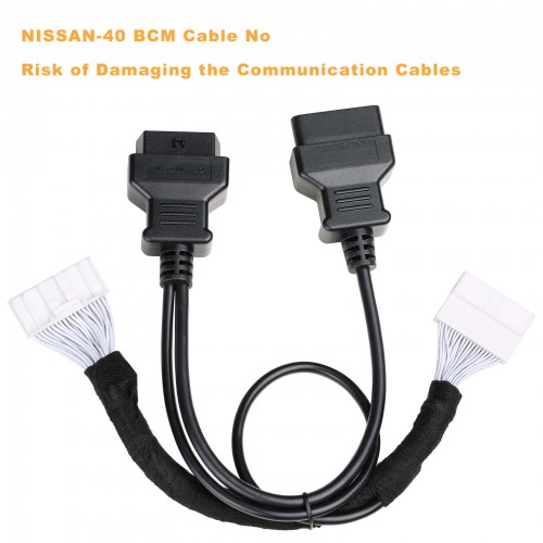OBDSTAR NISSAN-40 BCM Cable No Risk of Damaging the Communication Cables