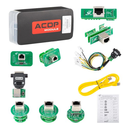 [AUTO 10% OF] Yanhua Mini ACDP-2 Gearbox Package with module 11/13/14/16/19/22/26/28 and License for BMW VW/AUDI BENZ GM FORD Volvo JLR