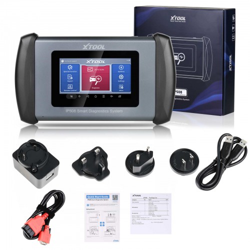 XTOOL InPlus IP508 OBD2 5 System Diagnostic Tools Car ABS SRS AT Engine Scanner with EPB Oil 6 Reset Auto VIN Online Lifetime Free Update