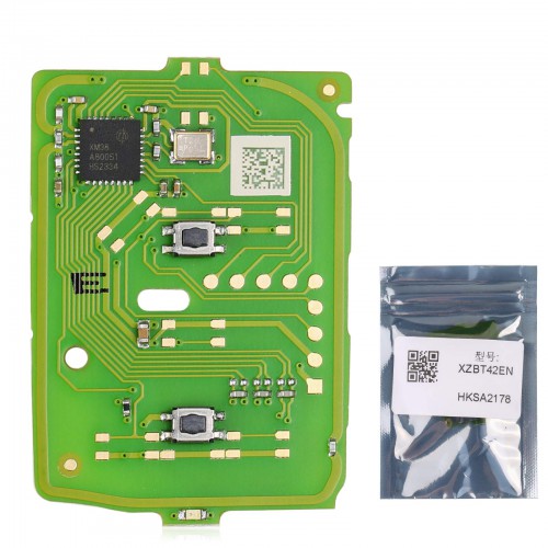 XHORSE XZBT42EN 2 Button Honda Remote PCBs for Honda Fit XR-V Jazz City 5Pcs/Lot