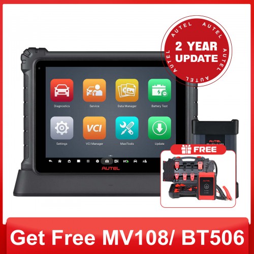 [US/UK/EU Ship] Autel MaxiCOM Ultra Lite Diagnostic Tool With Free Autel MaxiBAS BT506 or Autel MSOBD2KIT