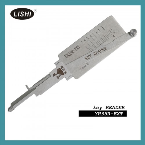 LISHI YH35R Direct Reading Flat Milling Yamaha Motorcycle Direct Reading 2-in-1 Tool