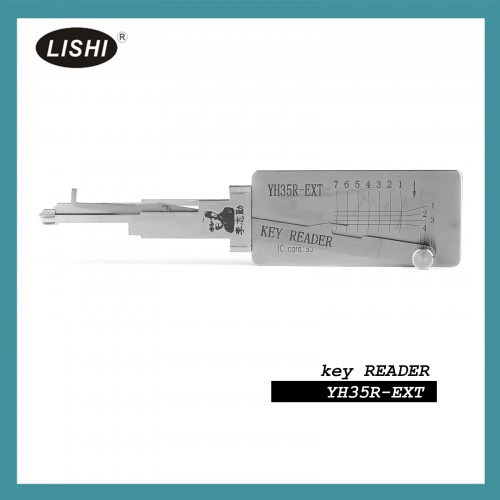 LISHI YH35R Direct Reading Flat Milling Yamaha Motorcycle Direct Reading 2-in-1 Tool