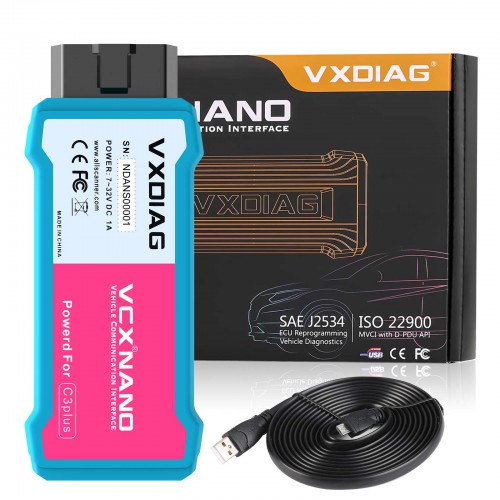 [US/EU/UK Ship] VXDIAG VCX NANO for NISSAN Infiniti GTR with Software Diagnostic programming and coding Tool 2006-2025