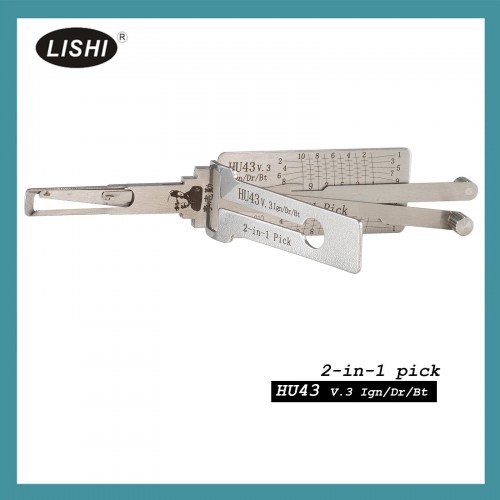 LISHI Opel HU43 2-in-1 Auto Pick and Decoder