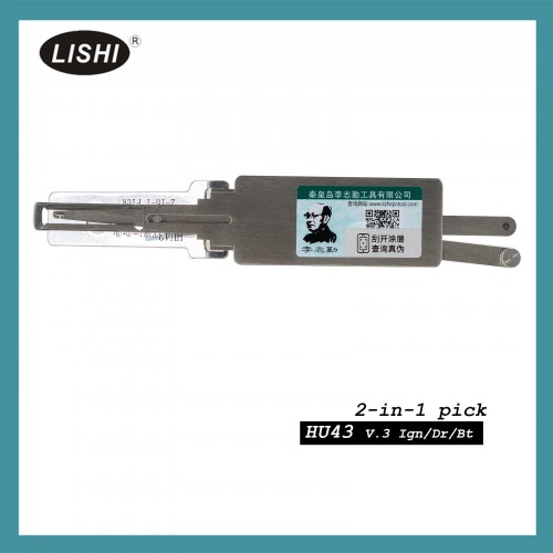 LISHI Opel HU43 2-in-1 Auto Pick and Decoder