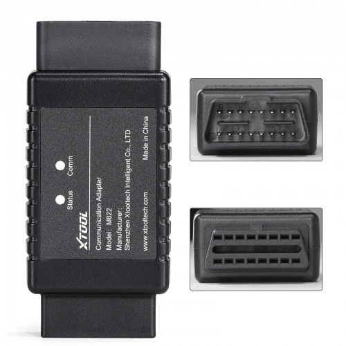 XTOOL M822 Adapter Key Programmer For Toyota 8A AIl Keys Lost Work With XTOOL X100 PAD3 X100 MAX IK618 IP616 IP819 IP819TP