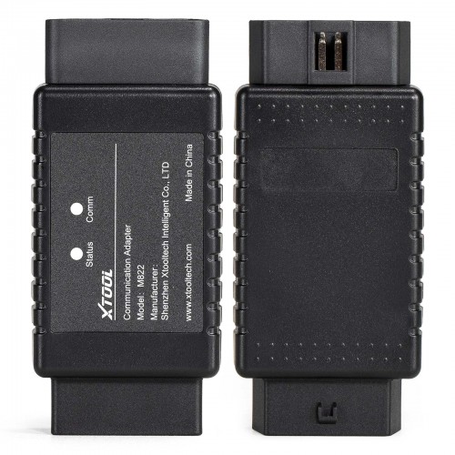 XTOOL M822 Adapter Key Programmer For Toyota 8A AIl Keys Lost Work With XTOOL X100 PAD3 X100 MAX IK618 IP616 IP819 IP819TP