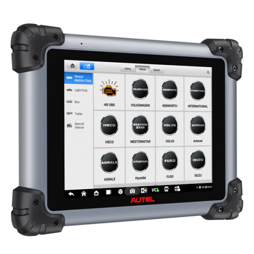 Autel Maxisys MS908CV II (US Version) Heavy Duty Truck Scanner with J2534 ECU Programming, Diesel & Gasoline Scan Tool, Advanced ECU Coding