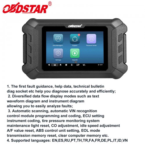 OBDSTAR iScan Guzzi Intelligent Motorcycle Diagnostic Equipment for GUZZI