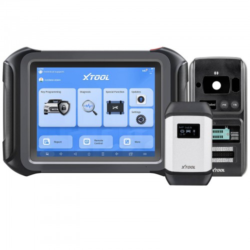 XTOOL X100 MAX Advanced Key Programming Tool + KC501+EEPROM Adapter Topology Mapping, ECU Coding/Programming, Bi-Directional Control CANFD/DoIP