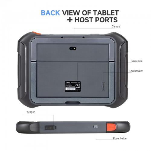 XTOOL X100 MAX Advanced Key Programming Tool + KC501+EEPROM Adapter Topology Mapping, ECU Coding/Programming, Bi-Directional Control CANFD/DoIP
