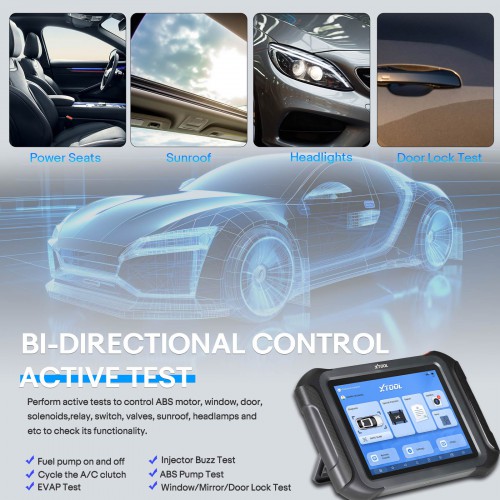 XTOOL X100 MAX Advanced Key Programming Tool + KC501+EEPROM Adapter Topology Mapping, ECU Coding/Programming, Bi-Directional Control CANFD/DoIP