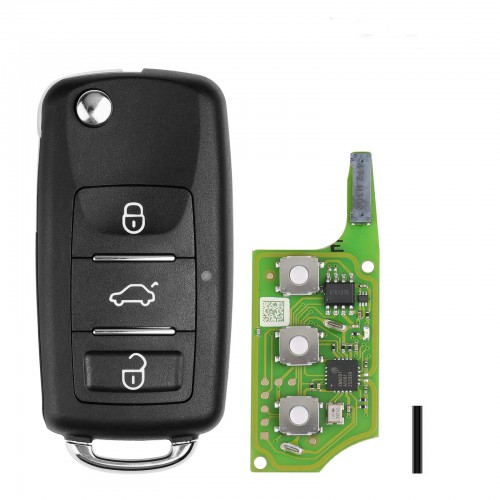 Xhorse XEB510EN Volkswagen B5 Type Super Remote with XT27B Super Chip 5pcs/lot